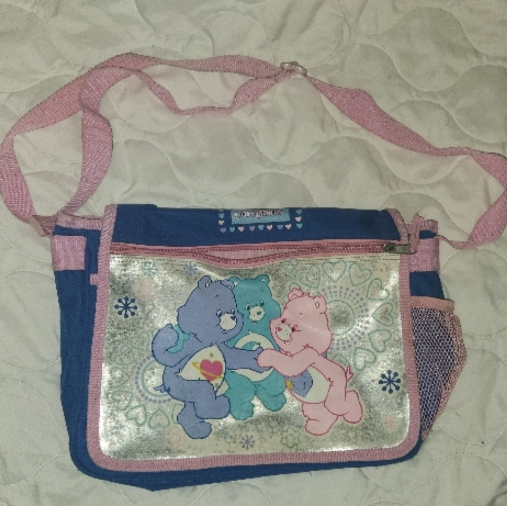 Vintage Care Bears Messenger Bag